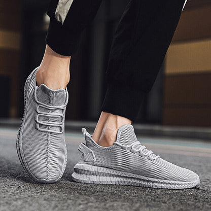 Men's Light Weight Casual Shoes - Grey
